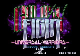 Galaxy Fight screenshot 4 for Sega Saturn